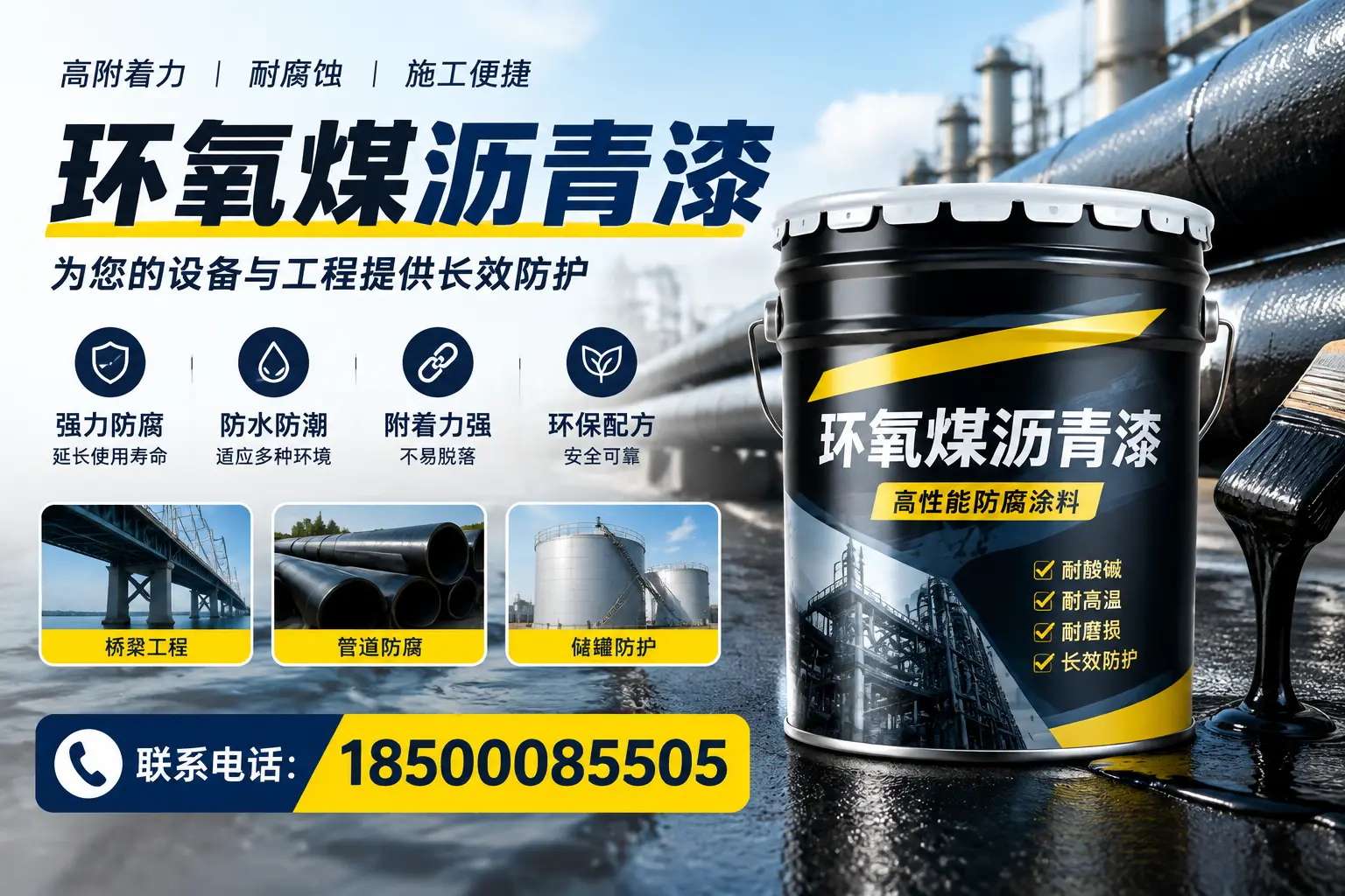 环氧煤沥青漆与其他涂料的对比分析，助力潞州企业决策